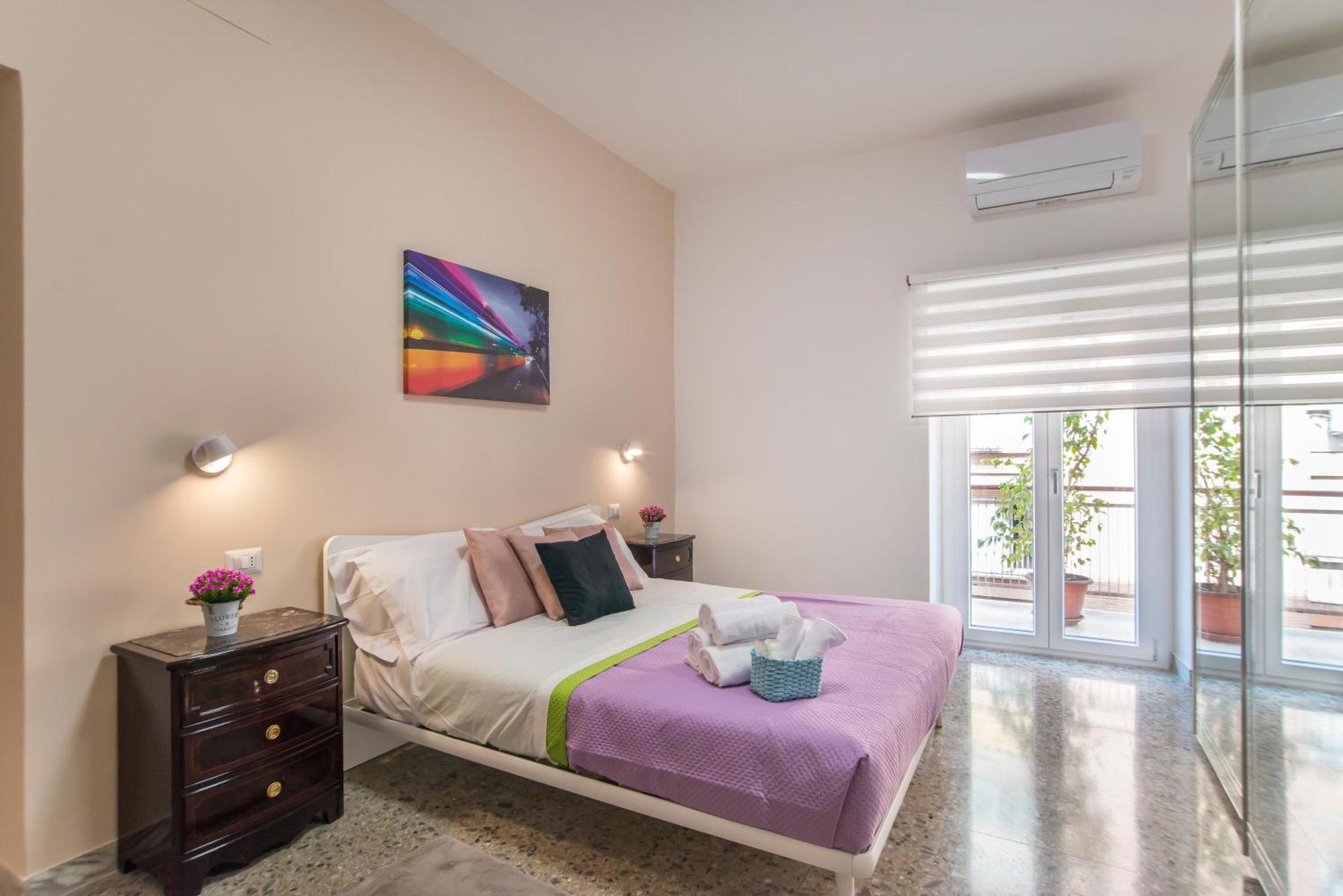 Garden Tuscolana - 200 Meters From The Metro Station Appartement